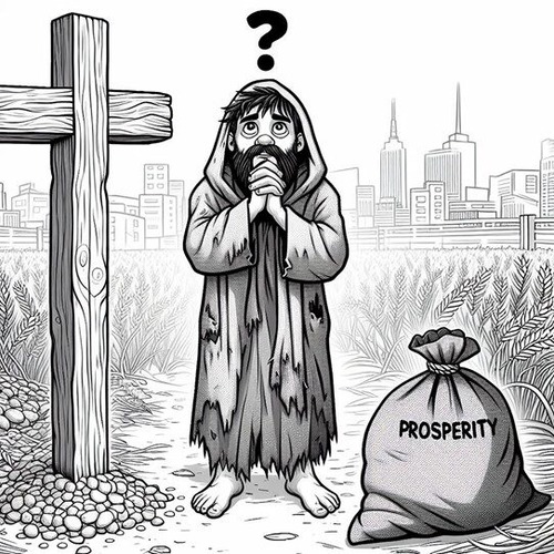 The true gospel vs the prosperity gospel