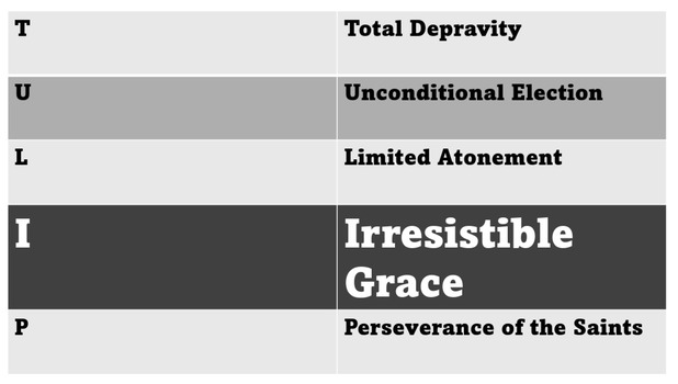 Why affirm irresistible grace?