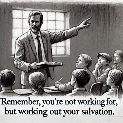 Work out your salvation