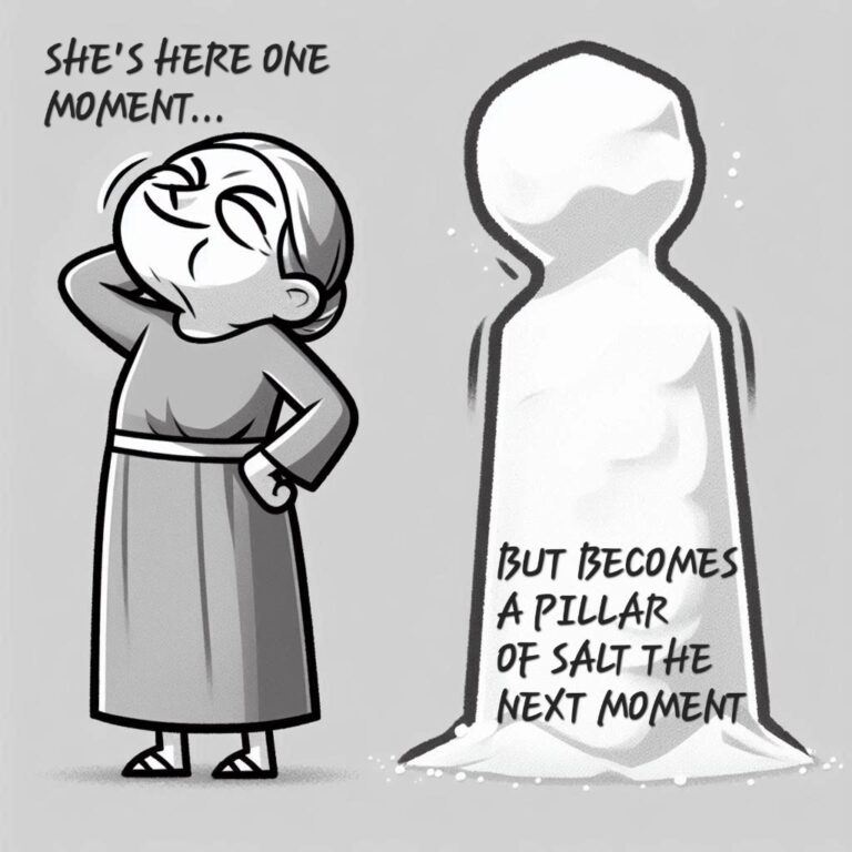Why did God punish Lot's wife