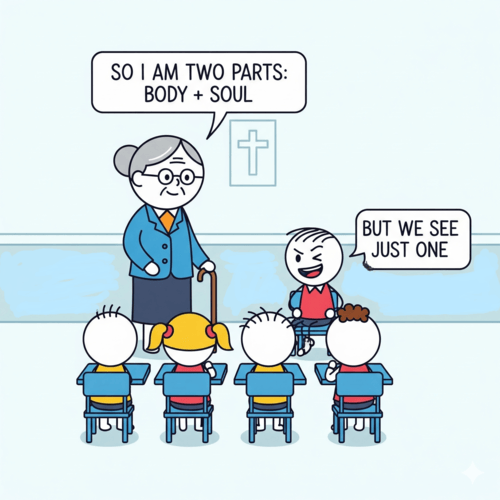 Are We Body + Soul or Body + Soul + Spirit?