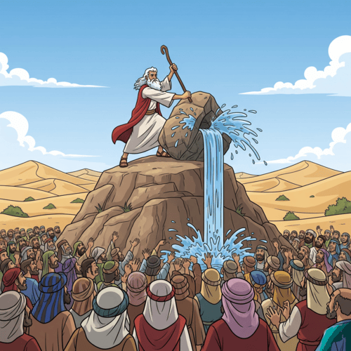 The Rock Moses Struck