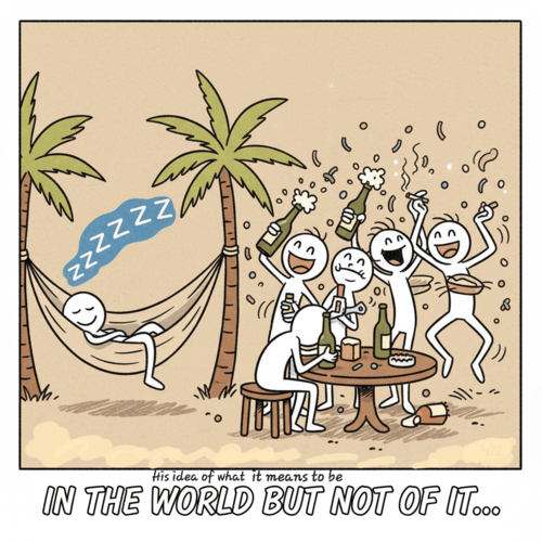 In the world but not of it