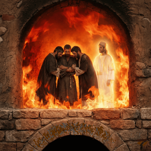 Gemini_Generated_Image_yv6z9xyv6z9xyv6z (2) Fourth Man in the Fire: Was It Really Christ?