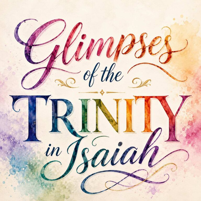 Isaiah 48:16 Trinity